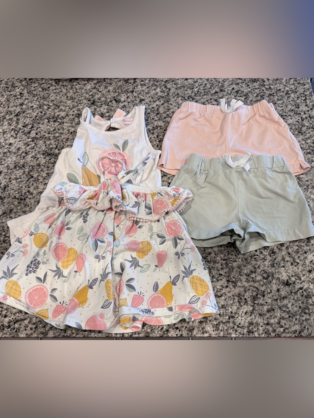 Savannah girls 4T (2) short set